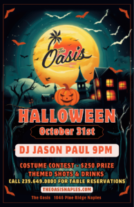 Halloween poster with jack-o'-lantern